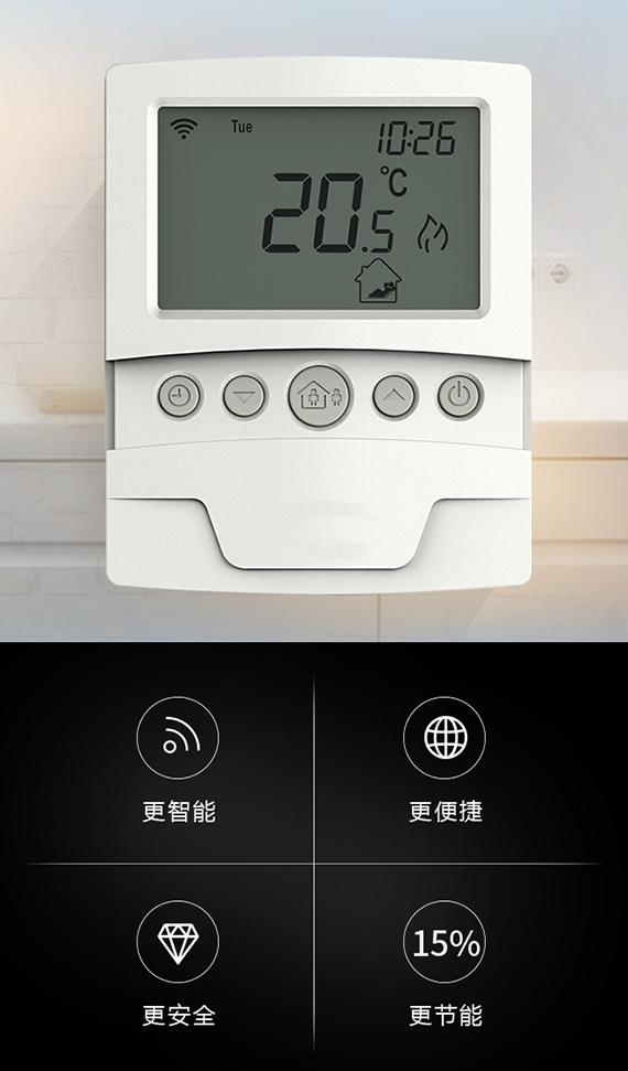 南宫NG28智能WIFI房间温控器