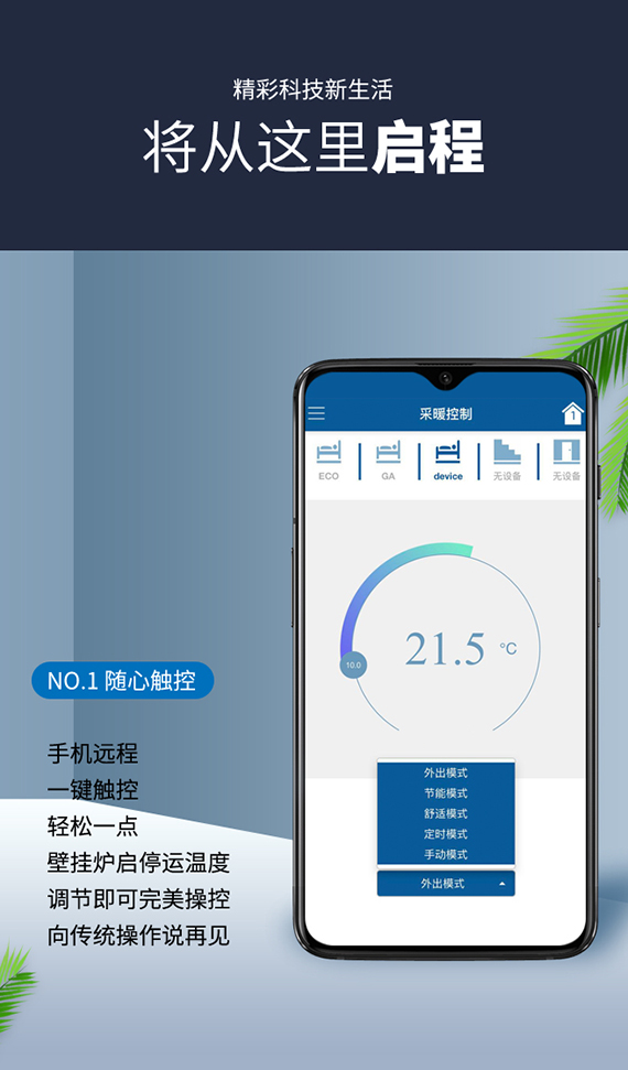 南宫NG28智能WIFI房间温控器