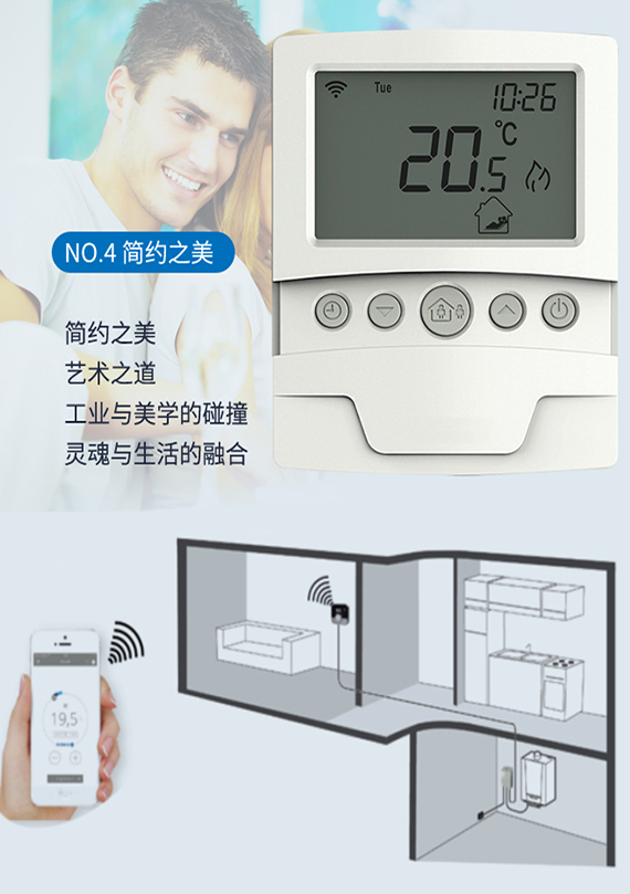 南宫NG28智能WIFI房间温控器