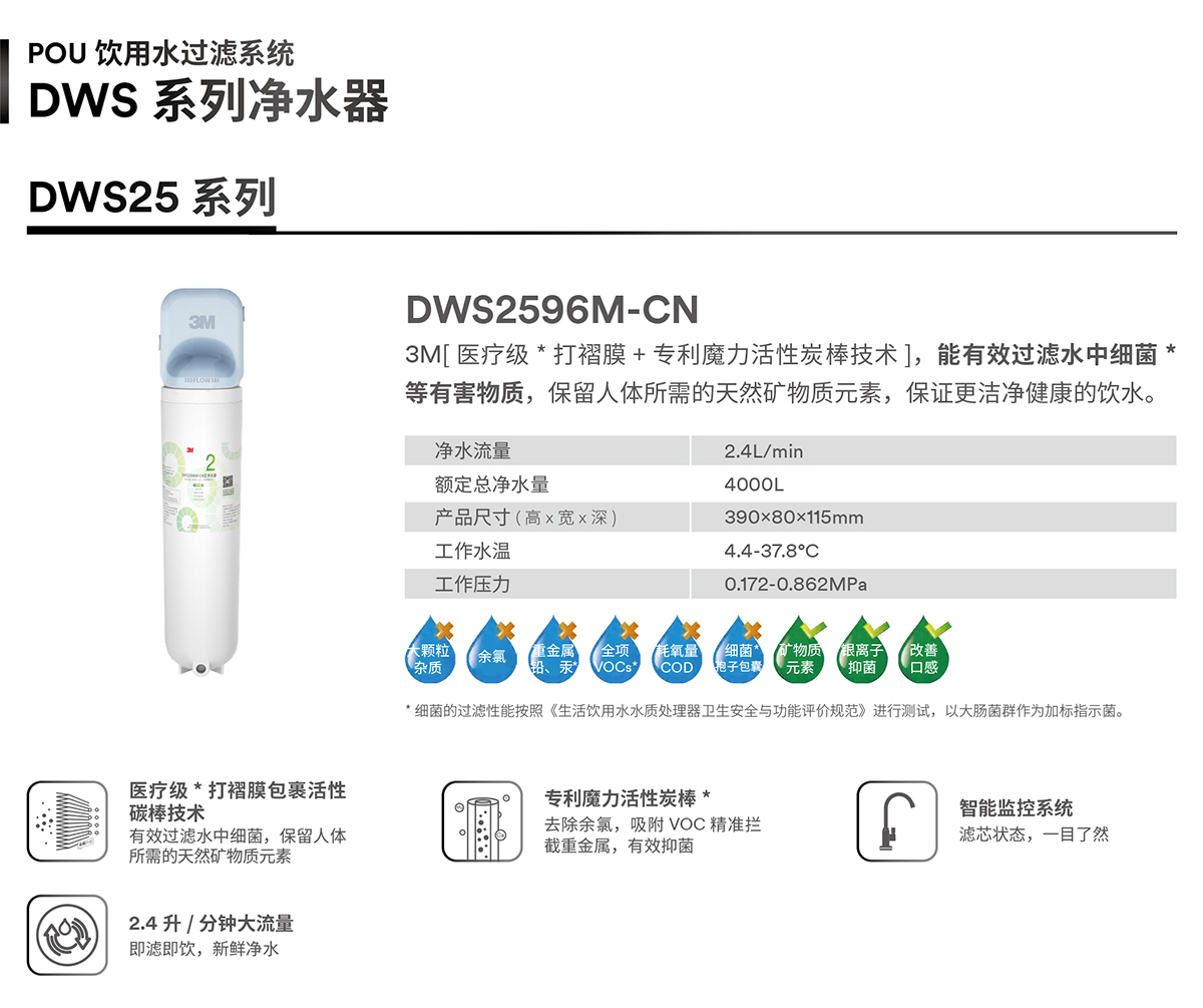 DWS系列净水器 DWS25系列 DWS2596M-CN